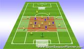 Football/Soccer: improving to build the play out from the back, ATTZON, Tactical: Attacking principles Moderate