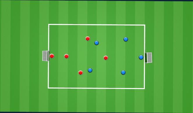 Football/Soccer Session Plan Drill (Colour): Match
