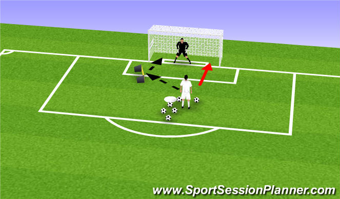 Football/Soccer Session Plan Drill (Colour): 3