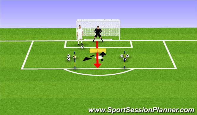 Football/Soccer Session Plan Drill (Colour): 4