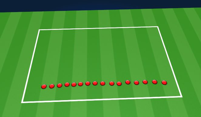 Football/Soccer Session Plan Drill (Colour): Cool Down