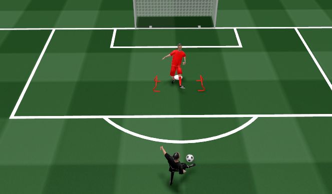 Football/Soccer Session Plan Drill (Colour): Part 1