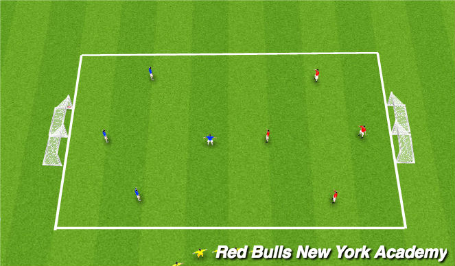 Football/Soccer Session Plan Drill (Colour): Street Soccer Tournament