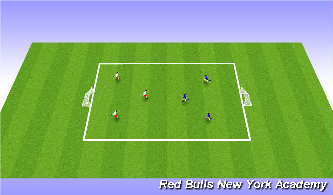 Football/Soccer Session Plan Drill (Colour): Free play