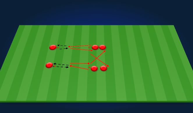 Football/Soccer Session Plan Drill (Colour): Ball Warm Up 3