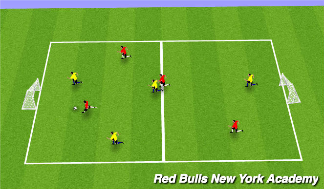 Football/Soccer Session Plan Drill (Colour): GAME