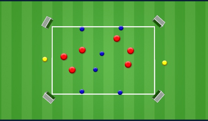 Football/Soccer Session Plan Drill (Colour): Screen 2