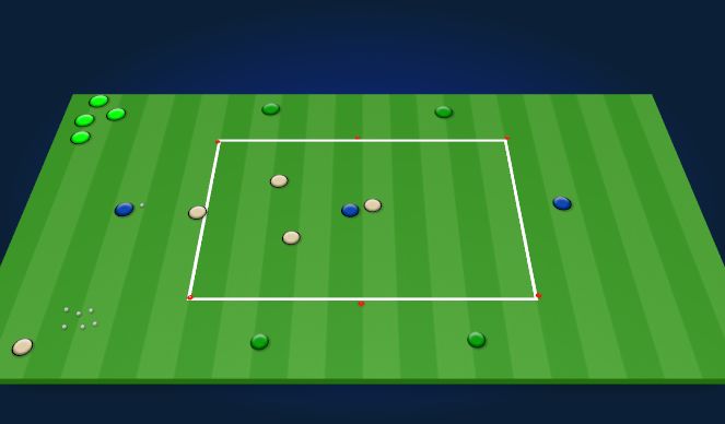 Football/Soccer Session Plan Drill (Colour): Screen 1