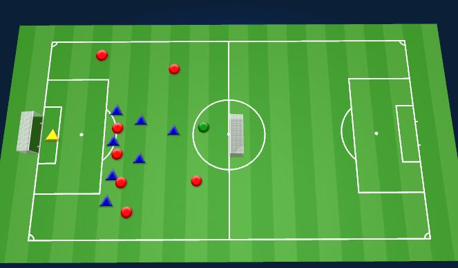 Football/Soccer Session Plan Drill (Colour): Screen 2