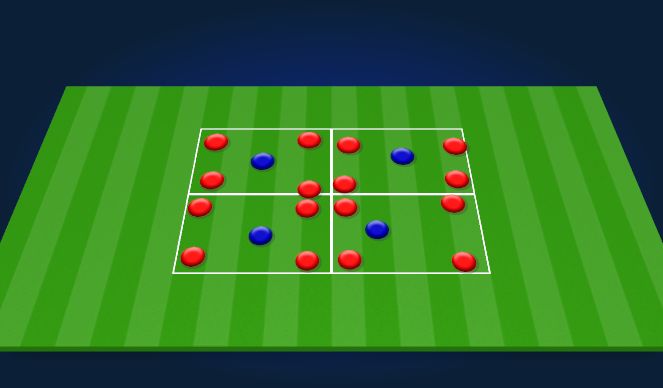 Football/Soccer Session Plan Drill (Colour): Screen 1
