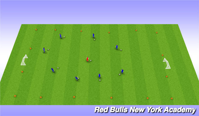 Football/Soccer Session Plan Drill (Colour): I can do this