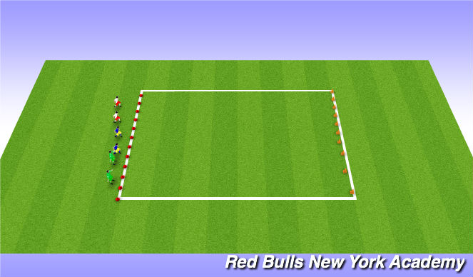 Football/Soccer Session Plan Drill (Colour): Andy is coming