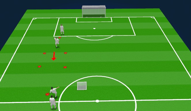 Football/Soccer Session Plan Drill (Colour): Screen 2