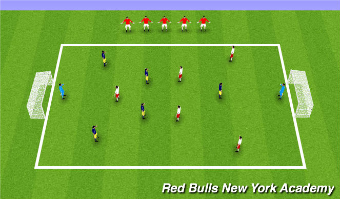 Football/Soccer Session Plan Drill (Colour): Game