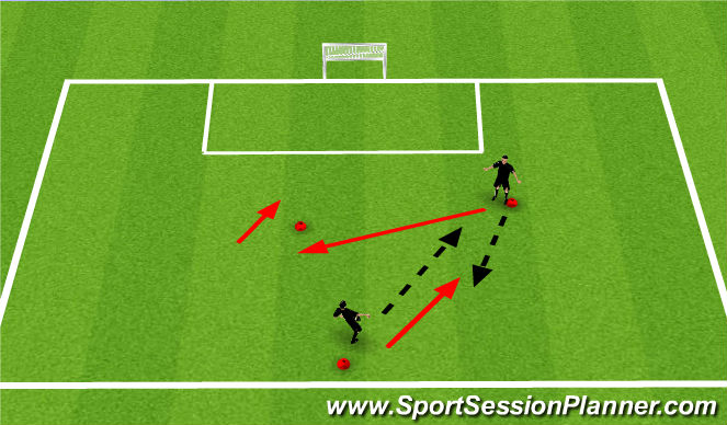 Football/Soccer Session Plan Drill (Colour): Screen 2