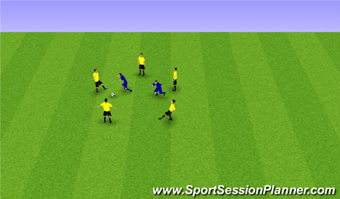 Football/Soccer Session Plan Drill (Colour): Pantalla 1