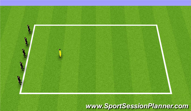 Football/Soccer Session Plan Drill (Colour): Field 2