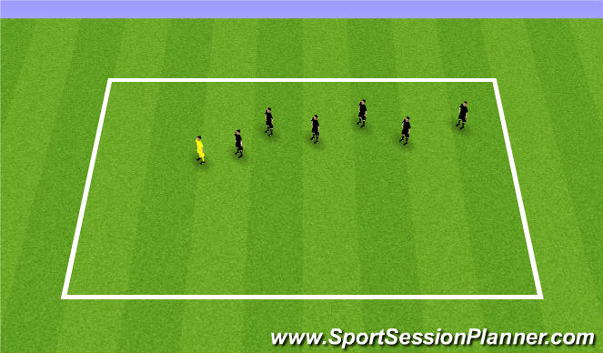 Football/Soccer Session Plan Drill (Colour): Field 4