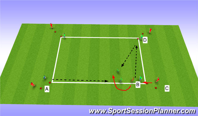 Football/Soccer Session Plan Drill (Colour): Screen 7