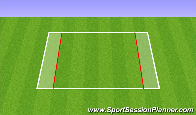 Football/Soccer Session Plan Drill (Colour): Arrival Match