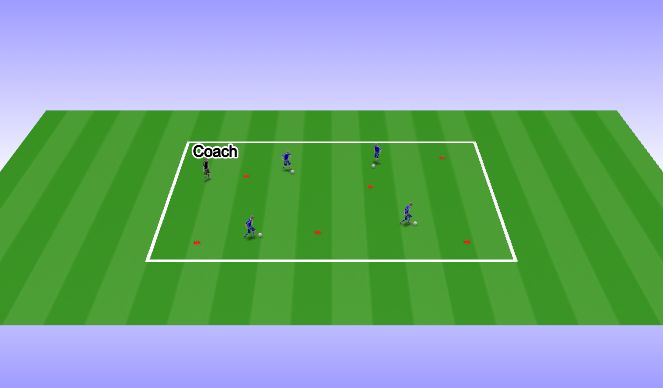 Football/Soccer Session Plan Drill (Colour): Actvity 3