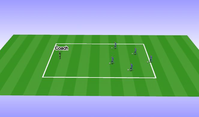 Football/Soccer Session Plan Drill (Colour): Actvity 5