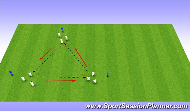 Football/Soccer Session Plan Drill (Colour): Screen 1