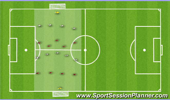 Football/Soccer Session Plan Drill (Colour): Screen 4