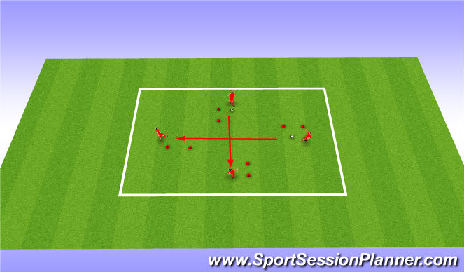 Football/Soccer Session Plan Drill (Colour): Screen 1