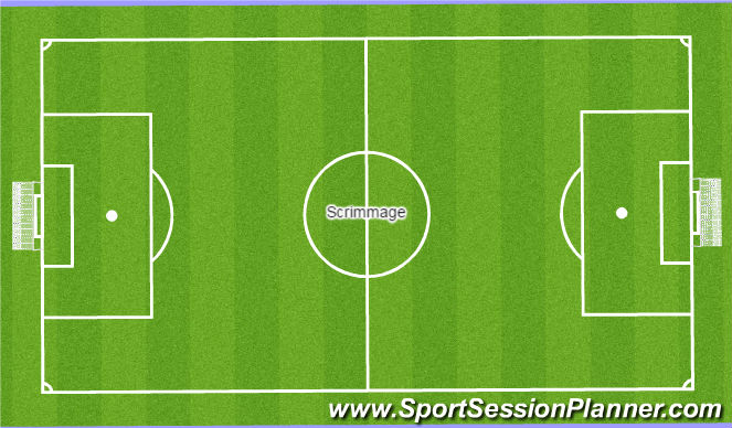 Football/Soccer Session Plan Drill (Colour): Screen 4