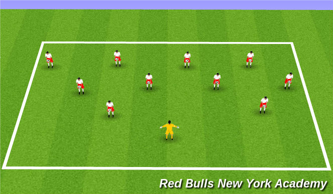 Football/Soccer Session Plan Drill (Colour): Juggling/Ball mastery