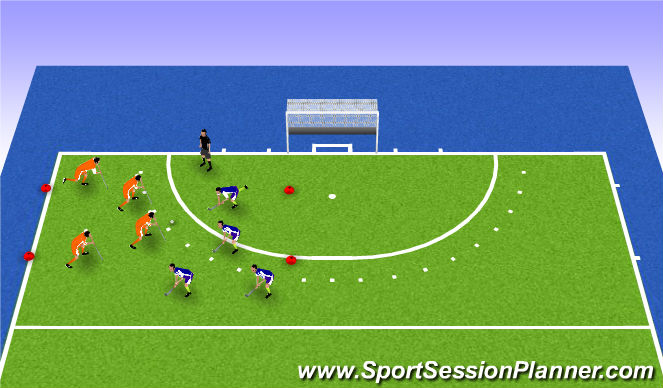 Hockey Session Plan Drill (Colour): game
