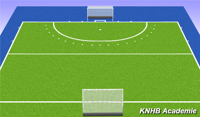Hockey Session Plan Drill (Colour): Eindvorm