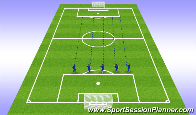 Football/Soccer Session Plan Drill (Colour): Screen 1
