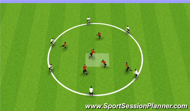 Football/Soccer Session Plan Drill (Colour): Windows