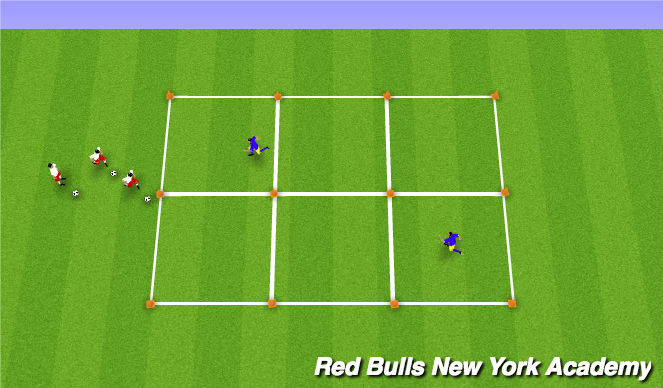 Football/Soccer Session Plan Drill (Colour): Main Theme