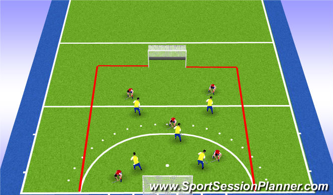 Hockey Session Plan Drill (Colour): Hockey Bingo