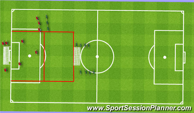 Football/Soccer Session Plan Drill (Colour): Screen 4