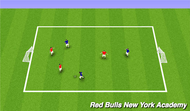 Football/Soccer Session Plan Drill (Colour): Tournament