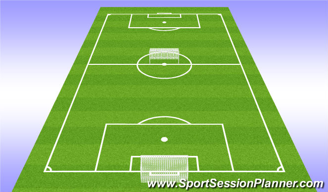 Football/Soccer Session Plan Drill (Colour): Game