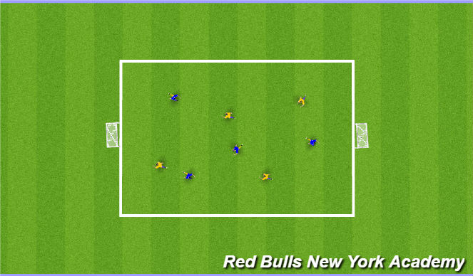 Football/Soccer Session Plan Drill (Colour): Screen 4