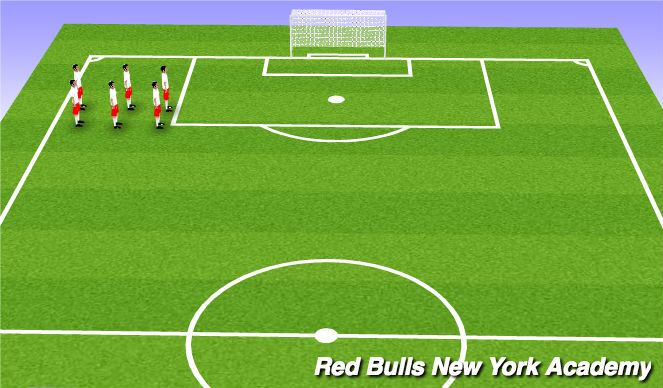 Football/Soccer Session Plan Drill (Colour): SAQ