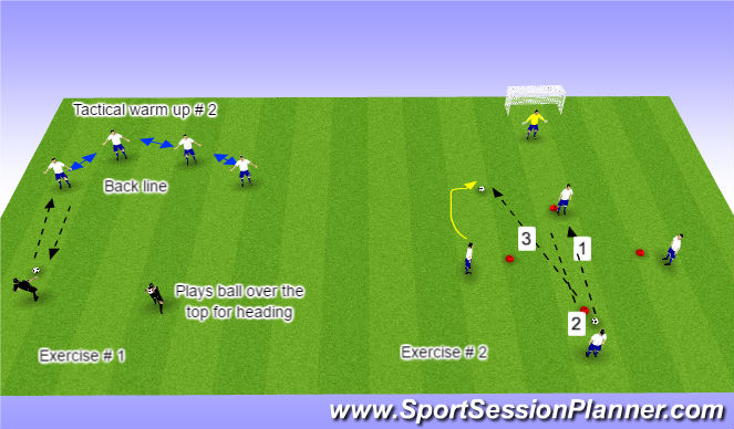 Football/Soccer Session Plan Drill (Colour): Screen 7