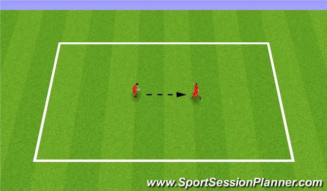 Football/Soccer Session Plan Drill (Colour): Speed & Balance
