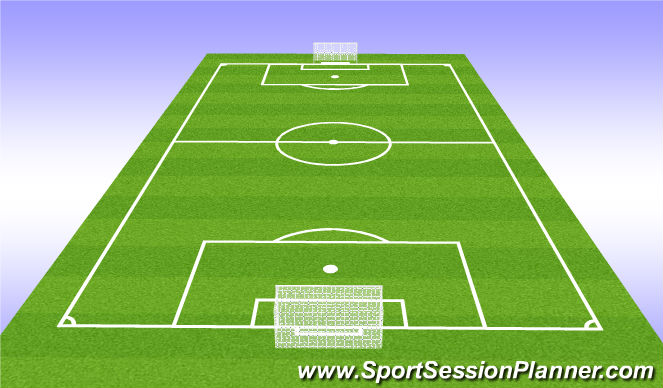 Football/Soccer Session Plan Drill (Colour): Cool down