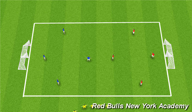 Football/Soccer Session Plan Drill (Colour): Street Soccer Tournament
