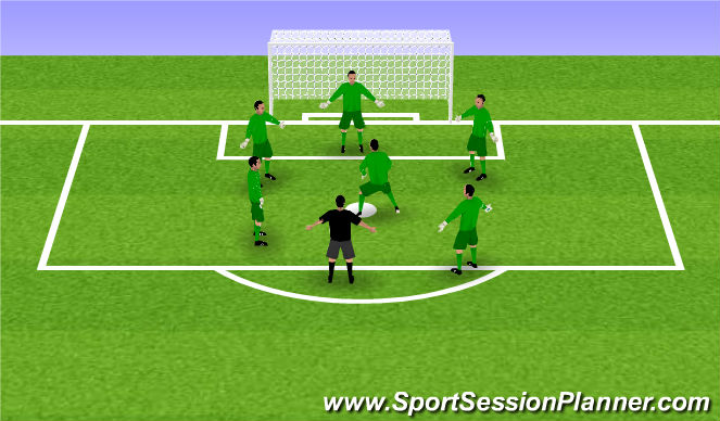 Football/Soccer Session Plan Drill (Colour): Rondo / 2 touch