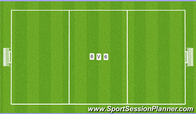 Football/Soccer Session Plan Drill (Colour): Stage 4
