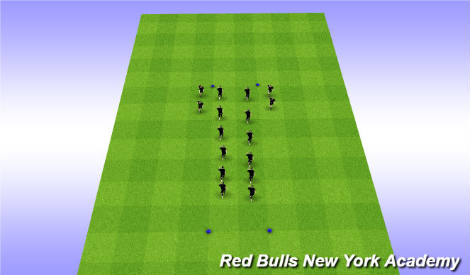 Football/Soccer Session Plan Drill (Colour): Dynamic