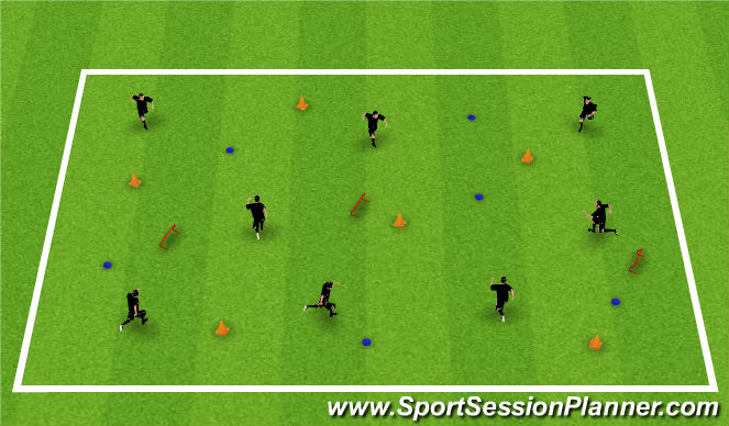 Football/Soccer Session Plan Drill (Colour): ABC' s
